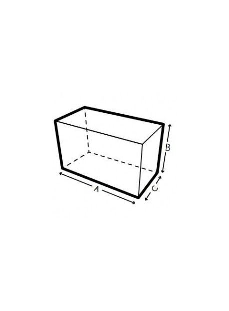 NATERIAL - Housse de protection pour table de jardin - M - Rectangulaire -  H 60 x L
